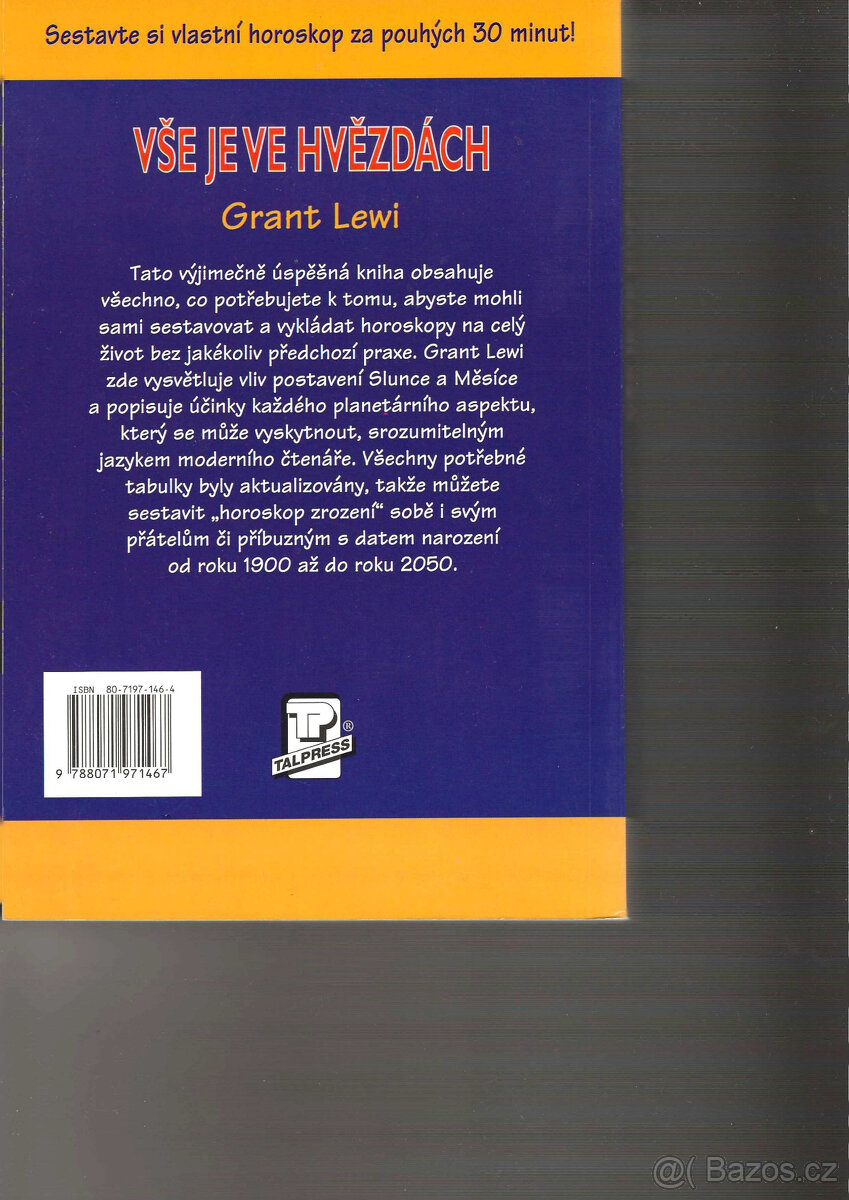 Vše je ve hvězdách - Grant Lewi - 2