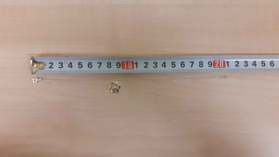 Dámský náramek s přívěskem psí tlapky - 2