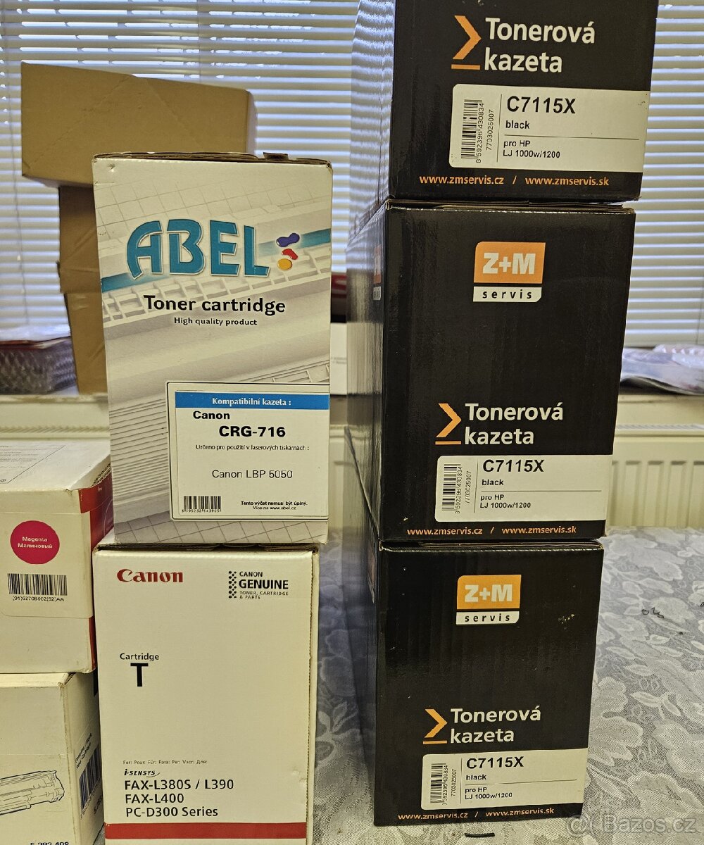 Nepoužité tonery do tiskáren - 2