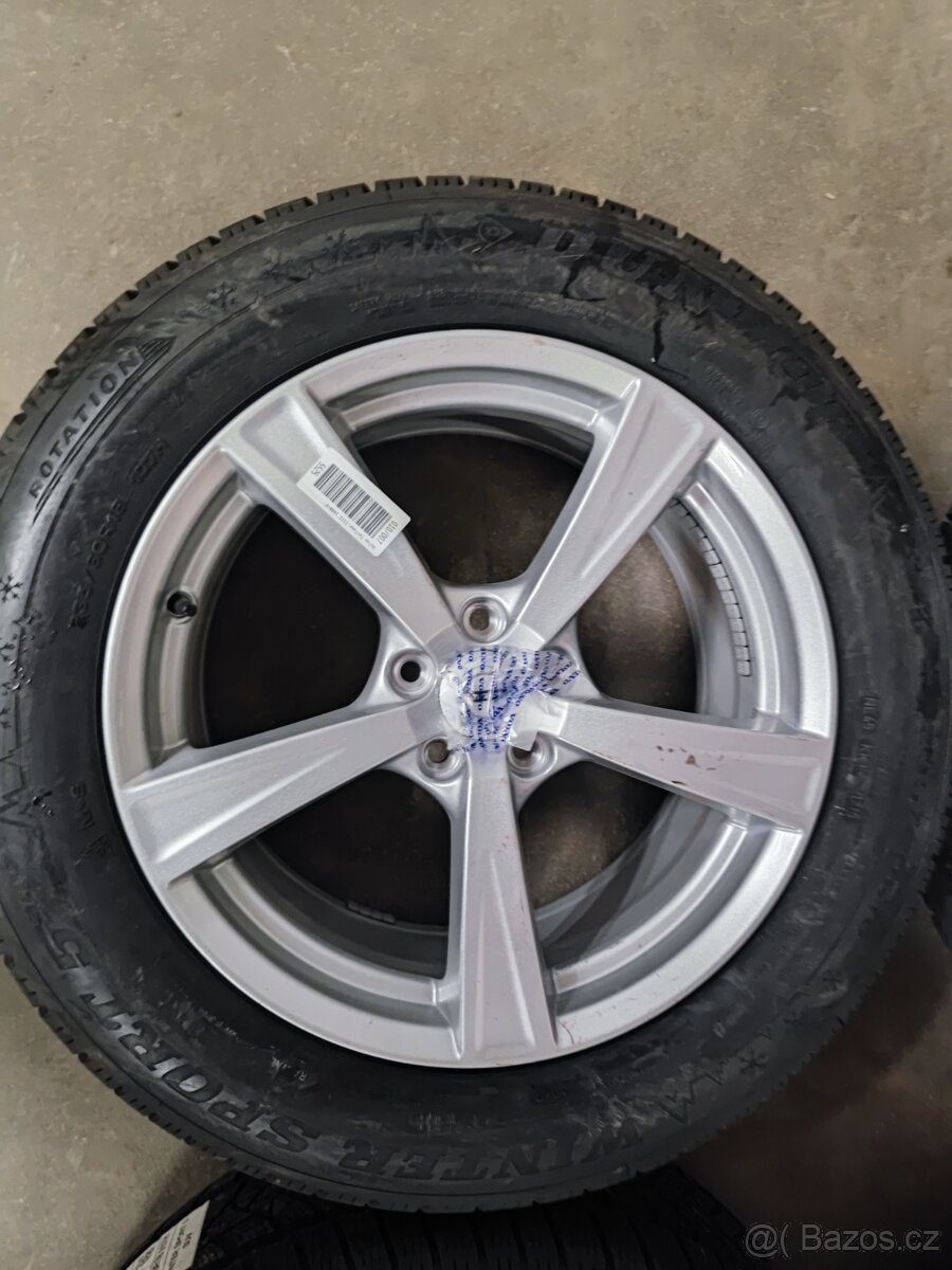 Zimní alu sada 5x108 R18 Volvo XC90 235/60/18 nepoužito - 2