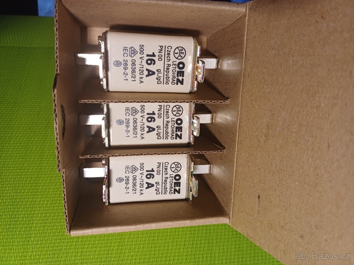 prodám nožové pojistky - 2