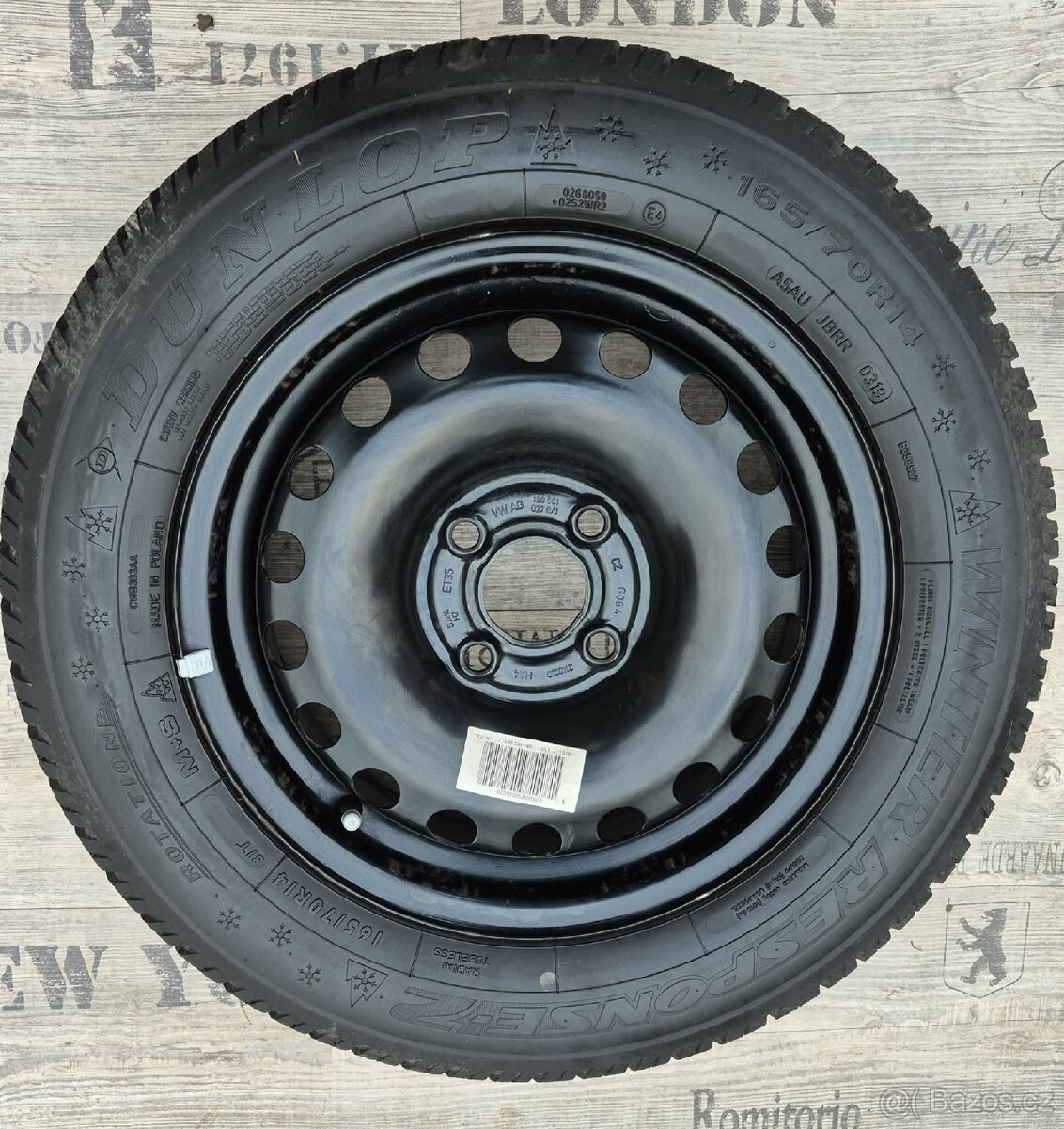 Zimní kola VW originál 165/70 R14 Dunlop
Text inzerátu - 2