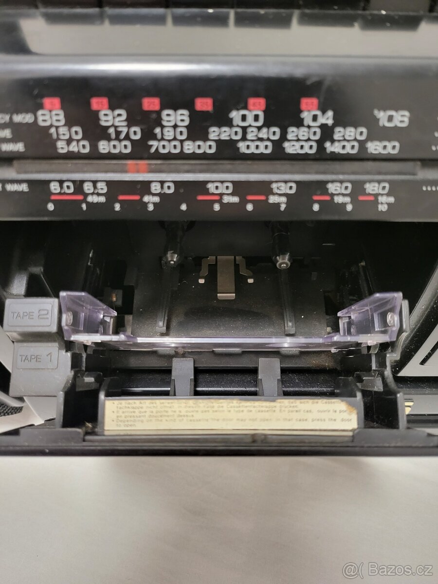 hifi, rmg, rádio, BOOMBOX Sharp, starožitnost - 2