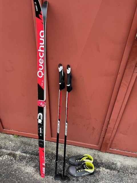 Dětský běžkařský set 140cm (šupina) - 2