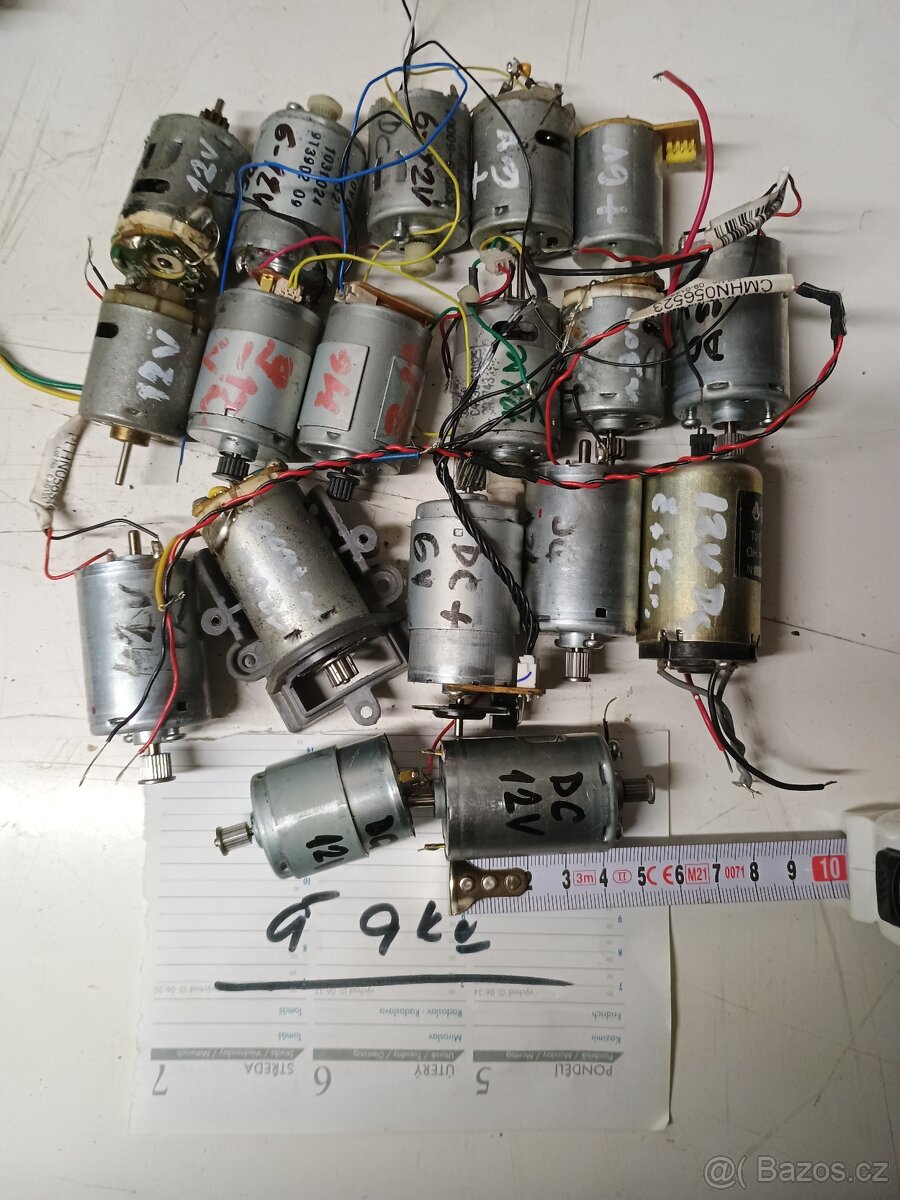 Motorky na DC napětí - 2