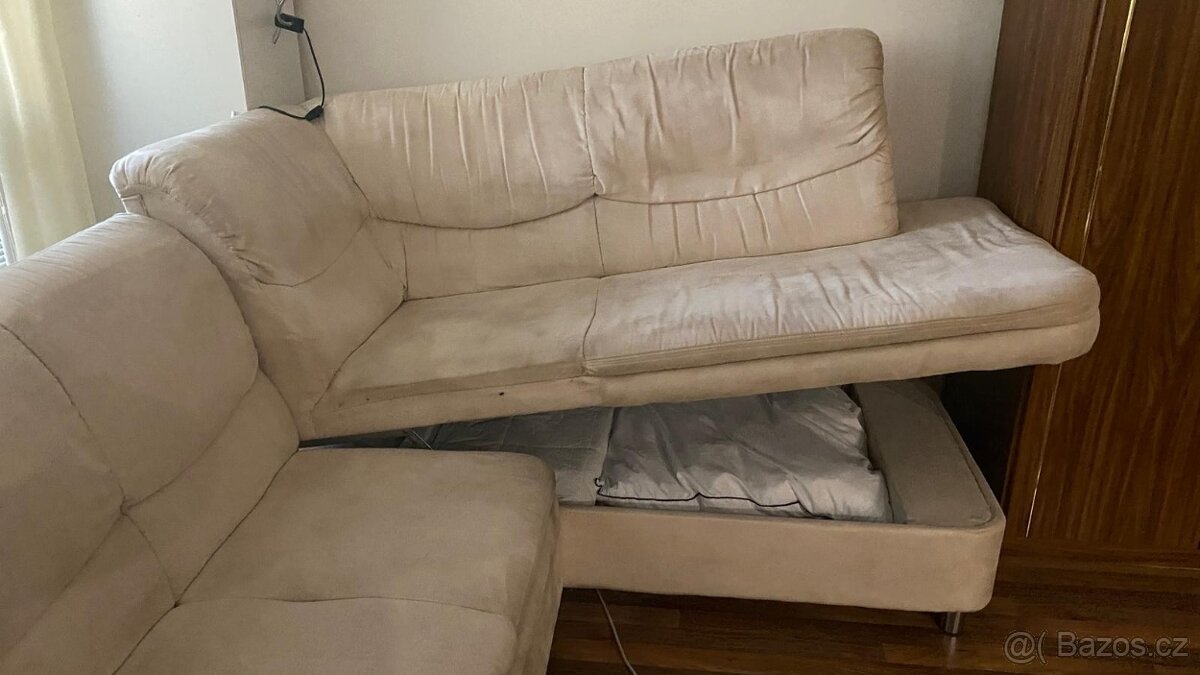 Rozkládací sedačka. - 2