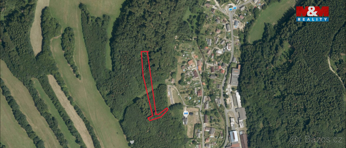Prodej lesa, 1600 m², Oskava - 2