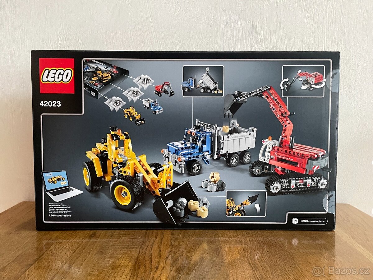nové Lego Technic 42023 Stavbaři - 2