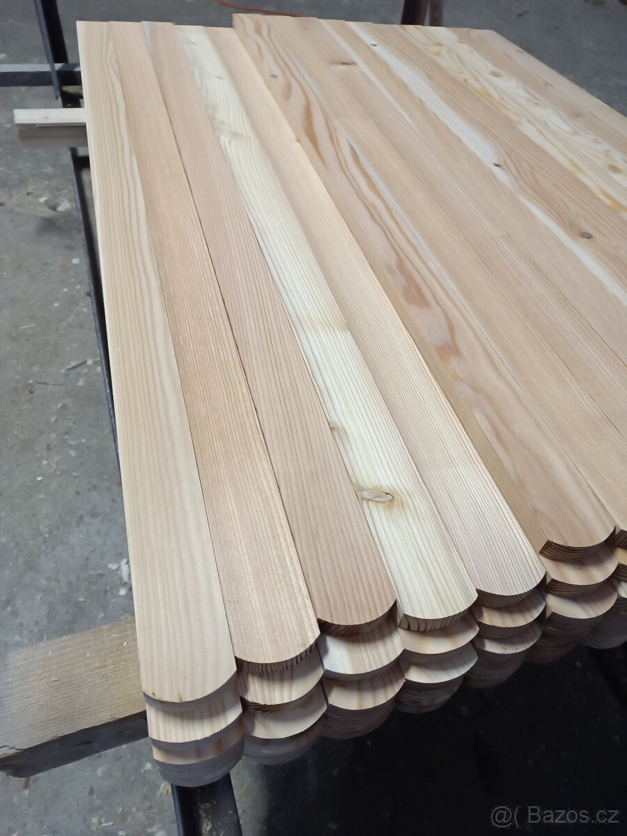 Plotovky, plaňky na plot, plotová prkna, lišty - 2