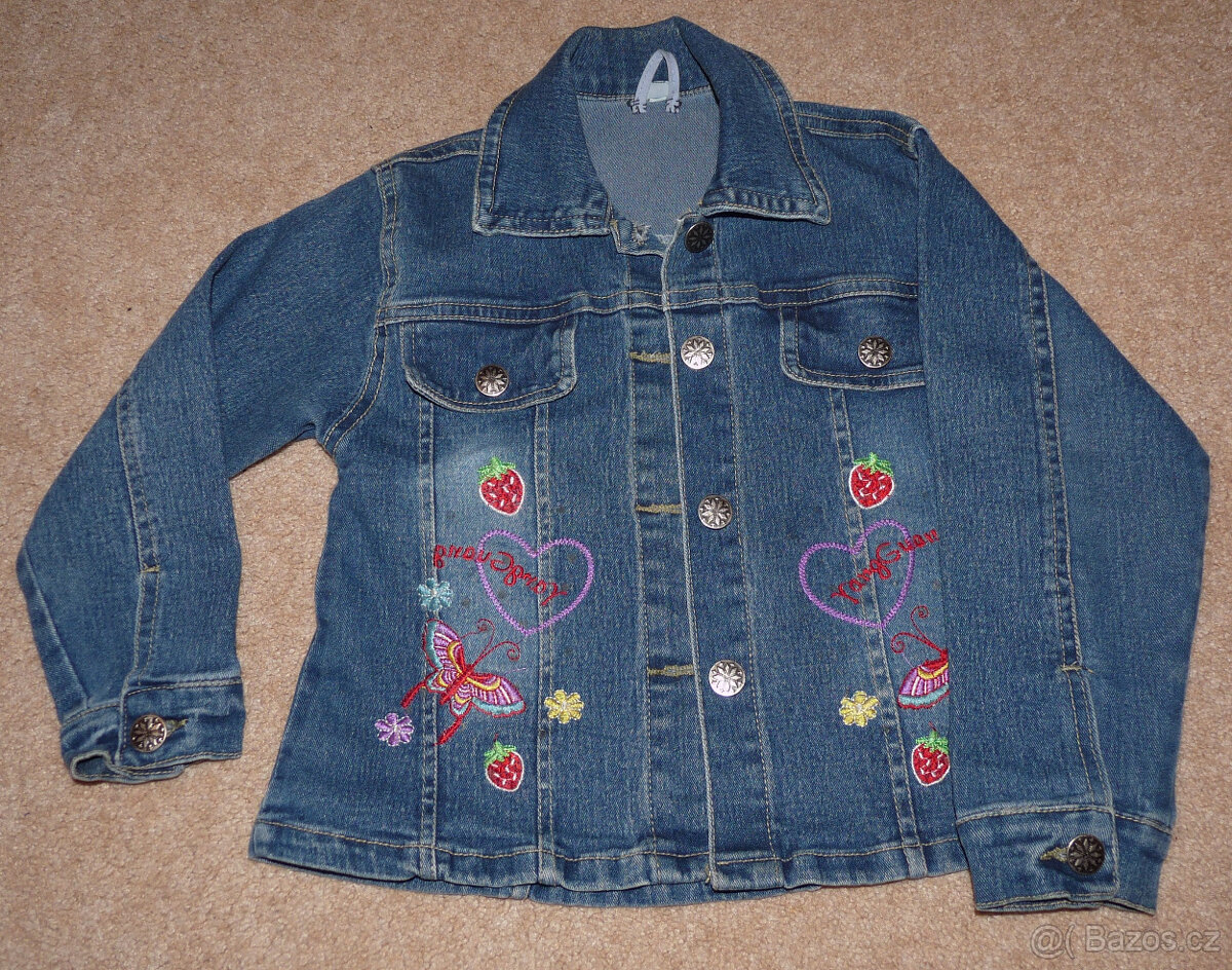 Džínová bunda a kalhoty vel. 98 - 2