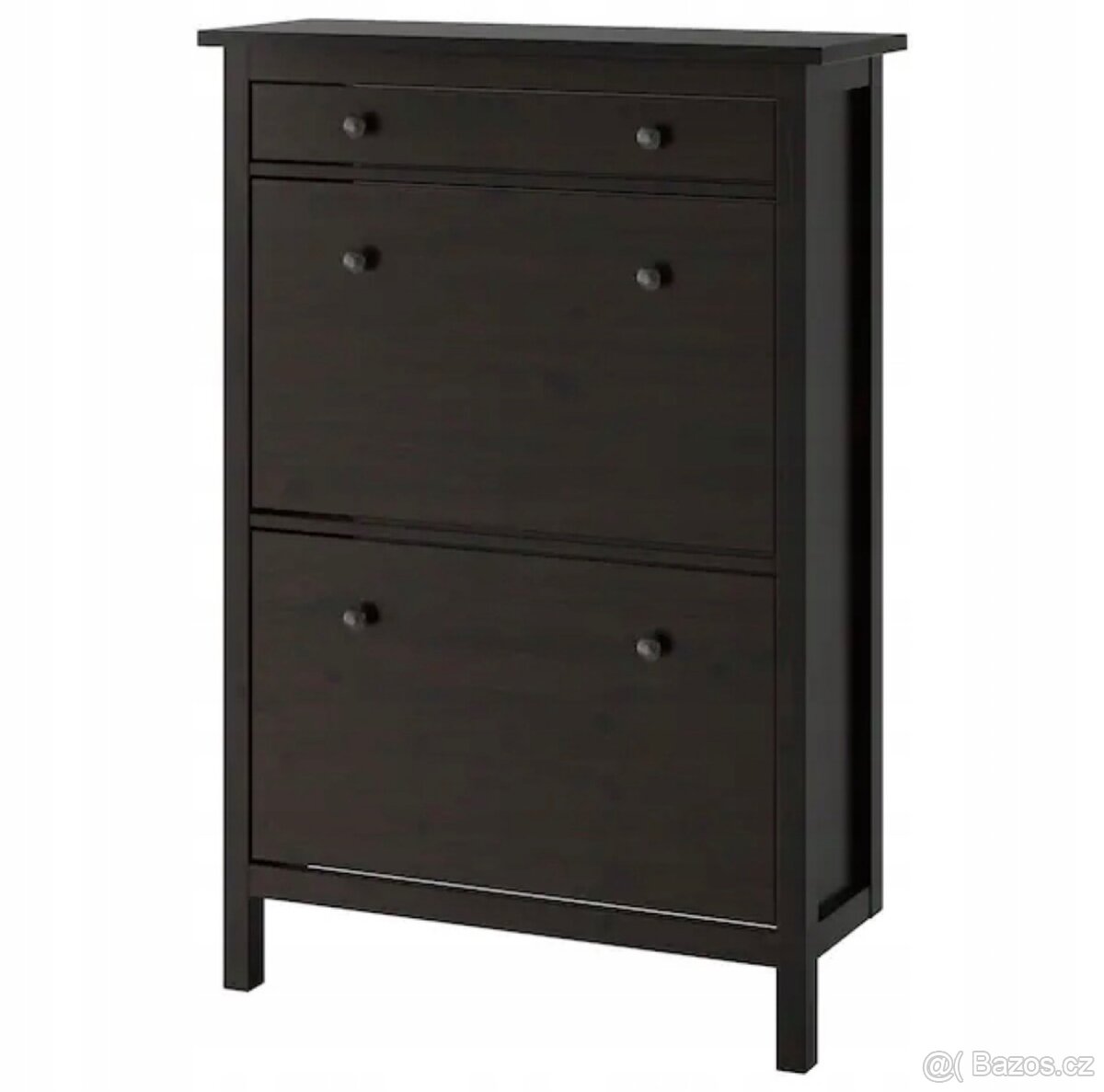 IKEA HEMNES Botník 2 přihrádky 89x30x127cm - 2