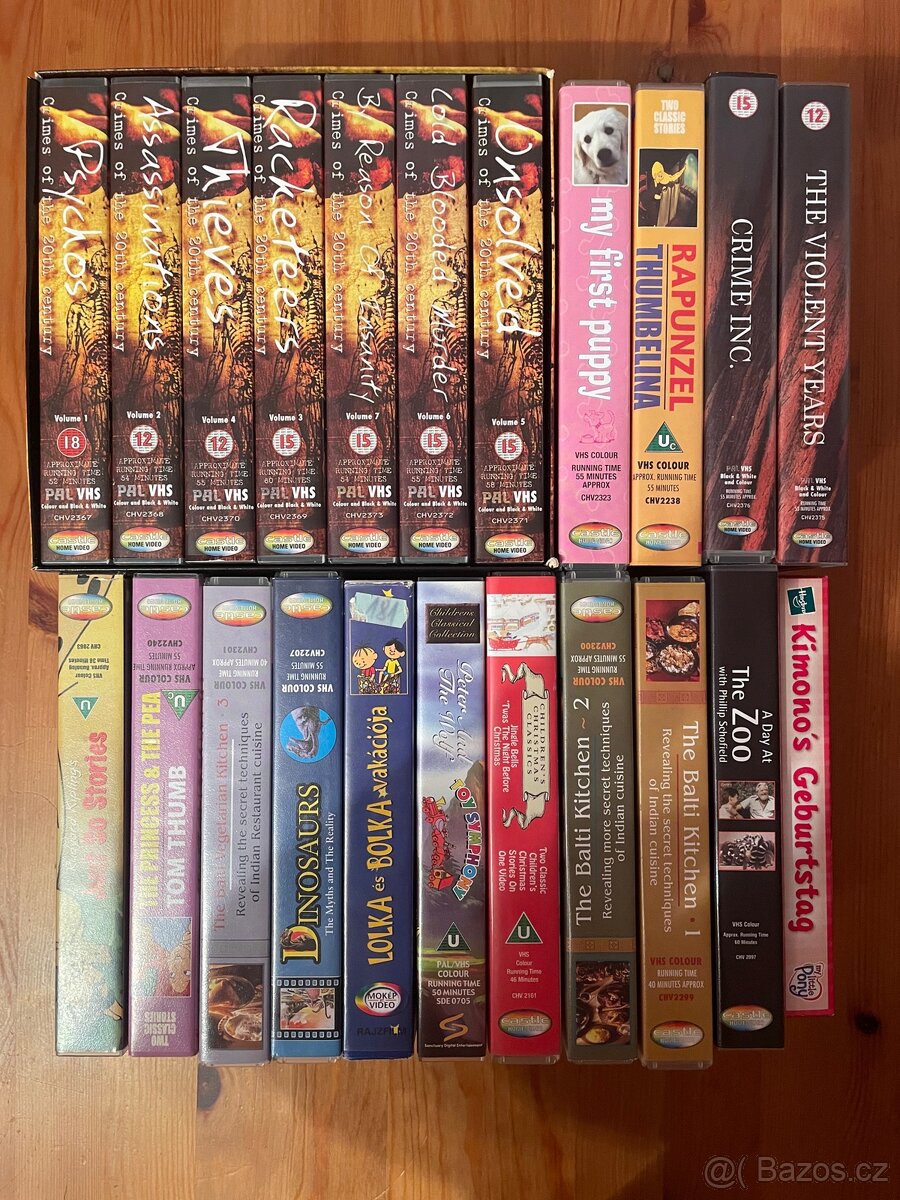VHS kazety - 2