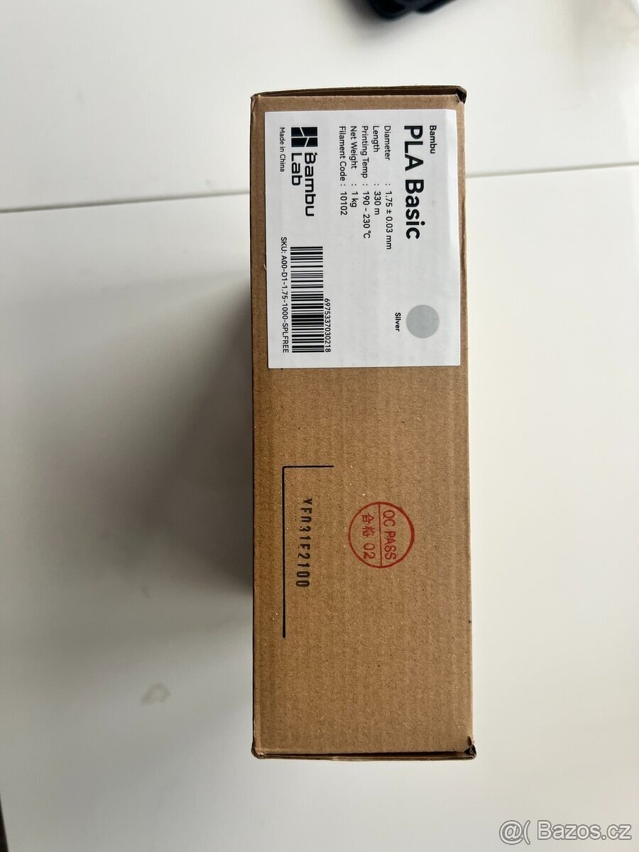 Bambu Lab Filament - Silver- se špulkou - 2
