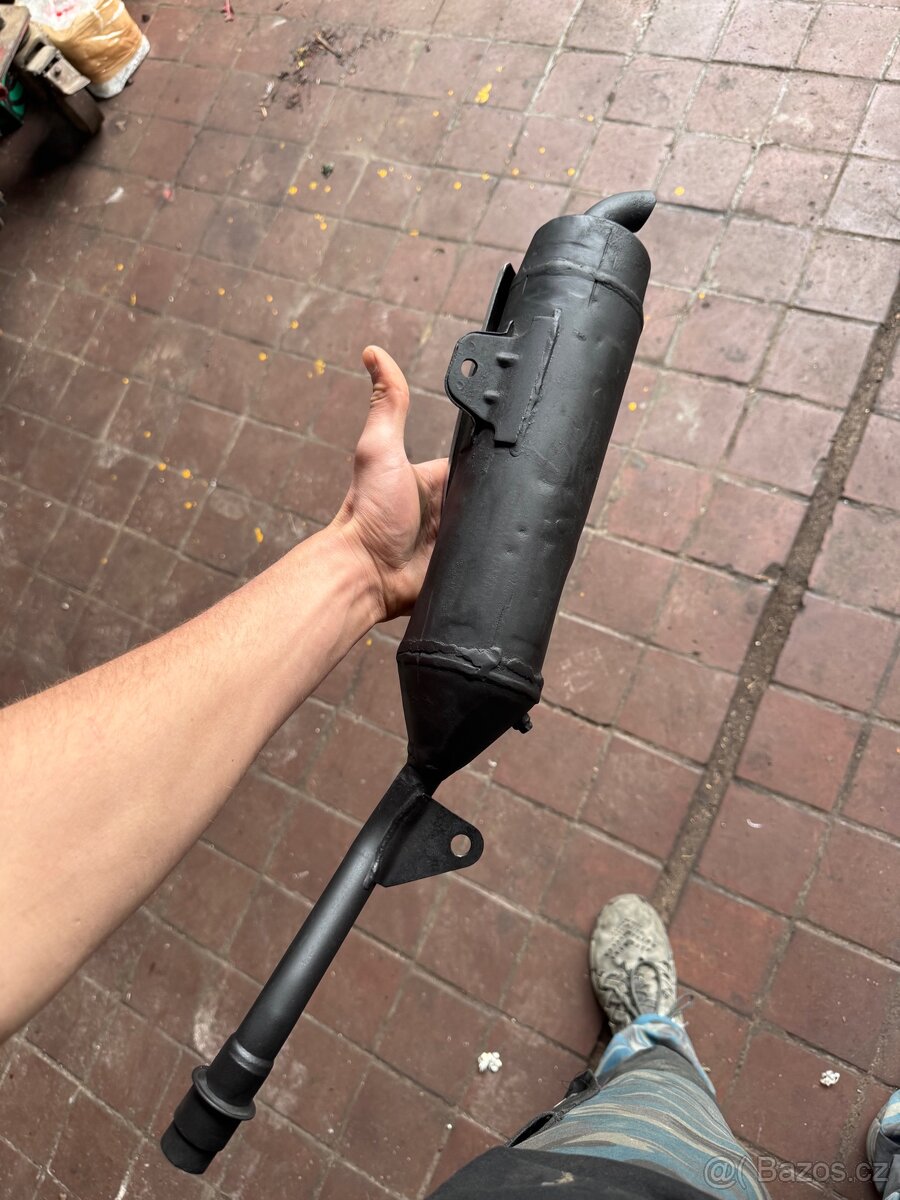 Yamaha dt 125 výfuk - 2