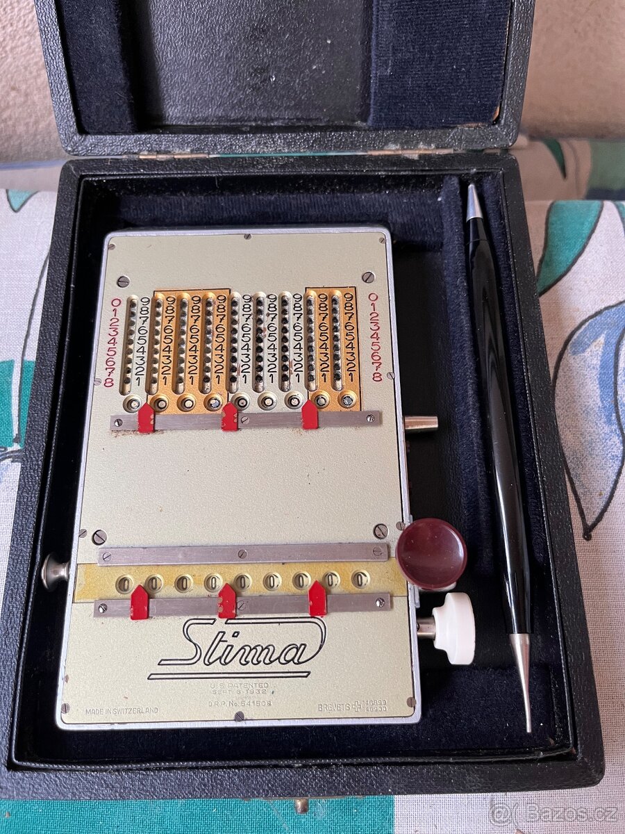 mechanický kapesní kalkulátor - 2