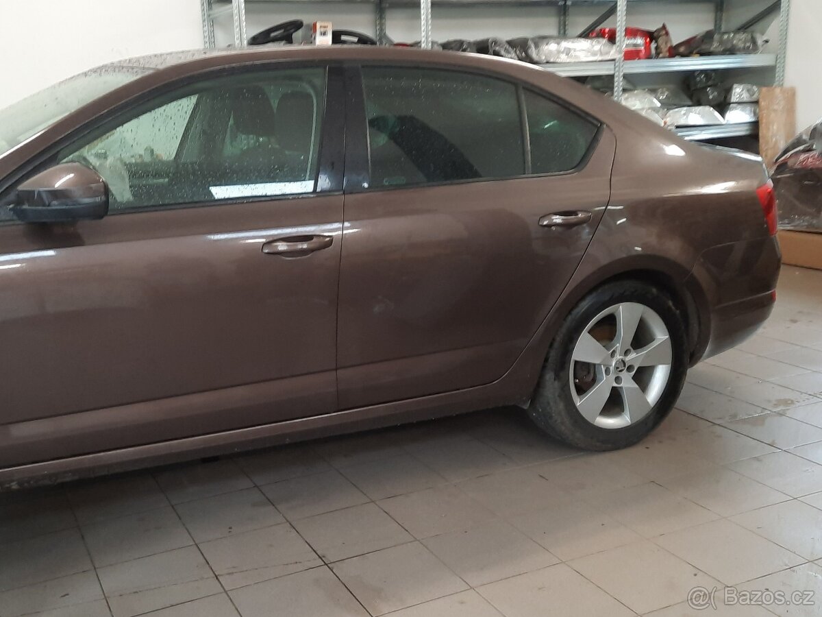 nd z škoda octavia 3 1.4tsi 81kw cng hnedá bílá - 2