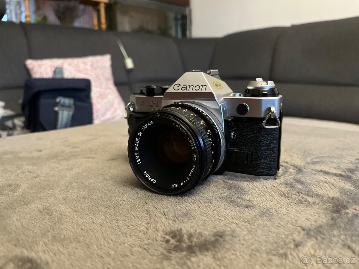 Canon ae1 program + Canon 50mm f1.8 - 2