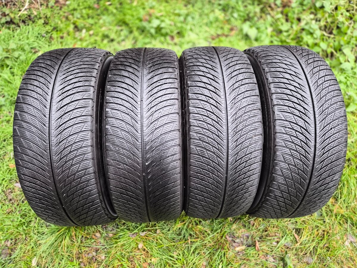 4x Zimní pneu Michelin Pilot Alpin 5 - 255/50 R19 XL - 90% - 2