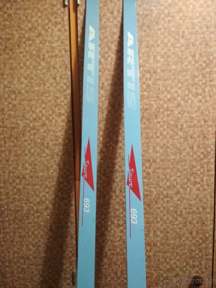 Běžecké lyže Artis 210 cm + boty 45 - 2