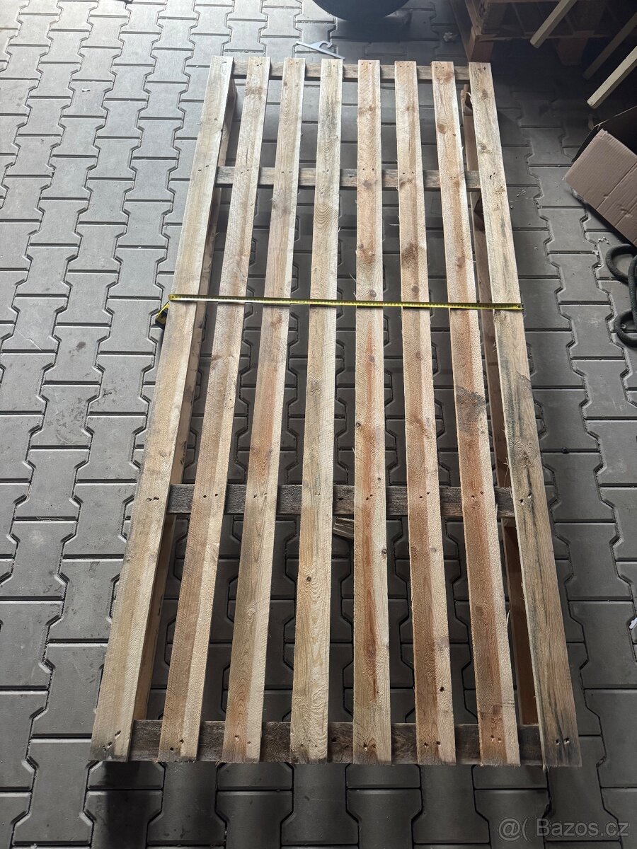 Prodám dřevěné palety 220x100 a 240x100 - 2