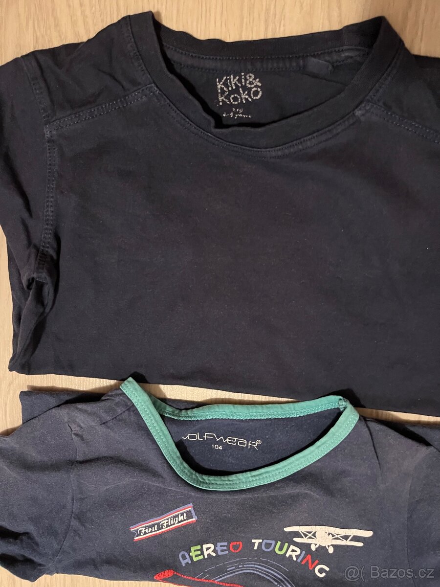Chlapecké modré triko Kik 104/110 - 2