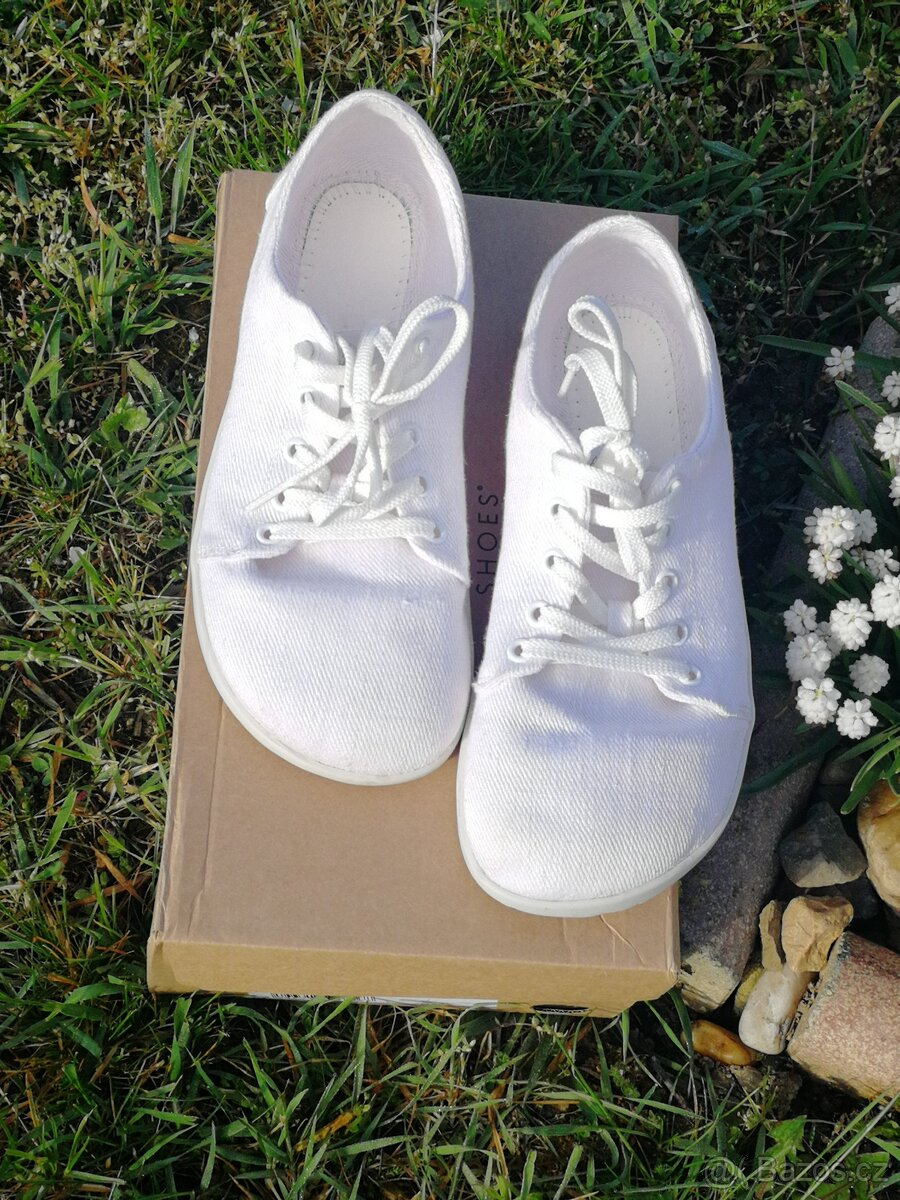 Ahinsa bílé tenisky - 2