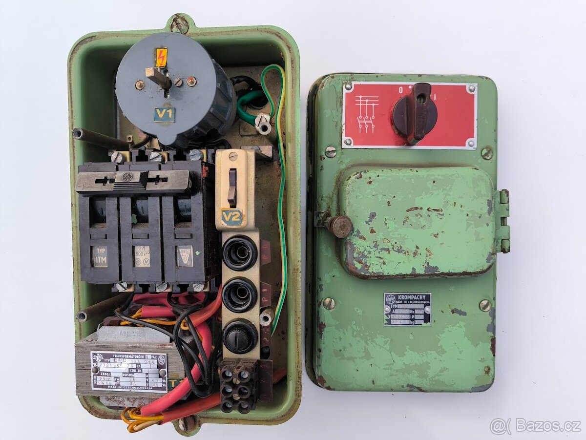 Vypínač s jističem MEZ Krompachy - 2