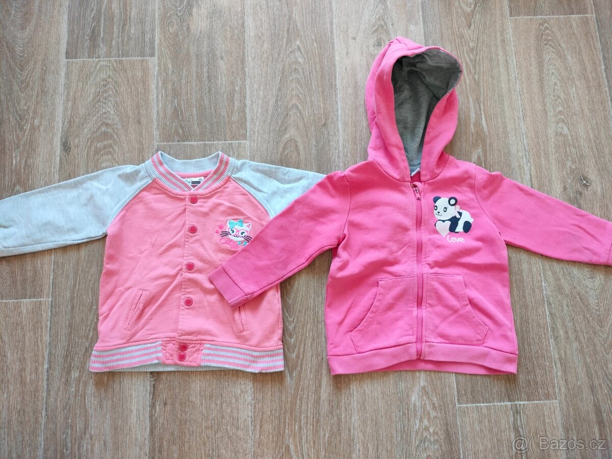 Mikiny vel. 86/92 + mikiny ZDARMA - 2