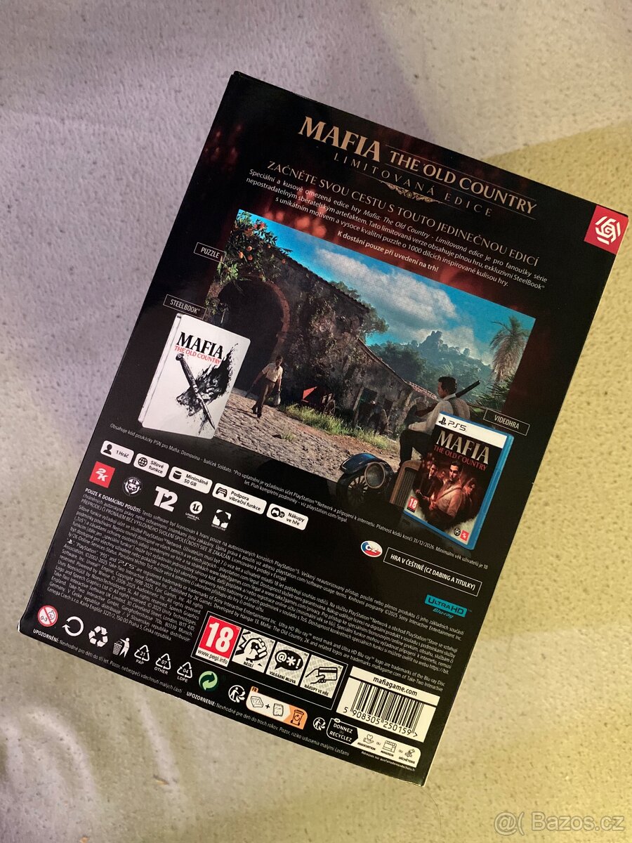 Mafia: The Old Country - Limitovaná Edice - PS5 - 2