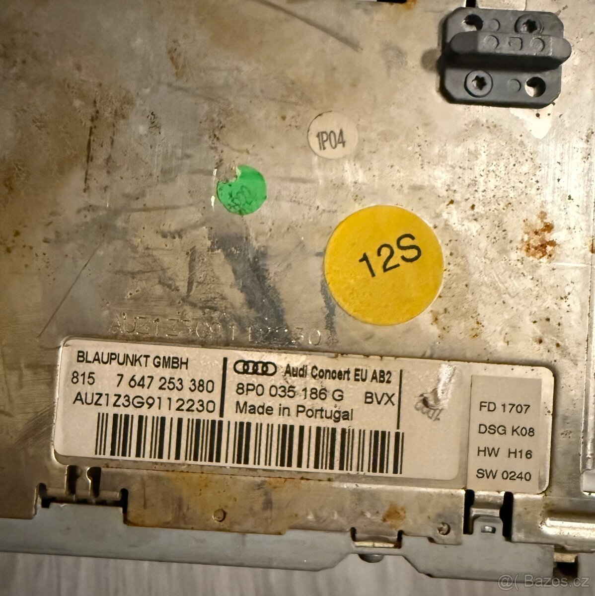 Autorádio Audi Concert Blaupunkt s CD - 2