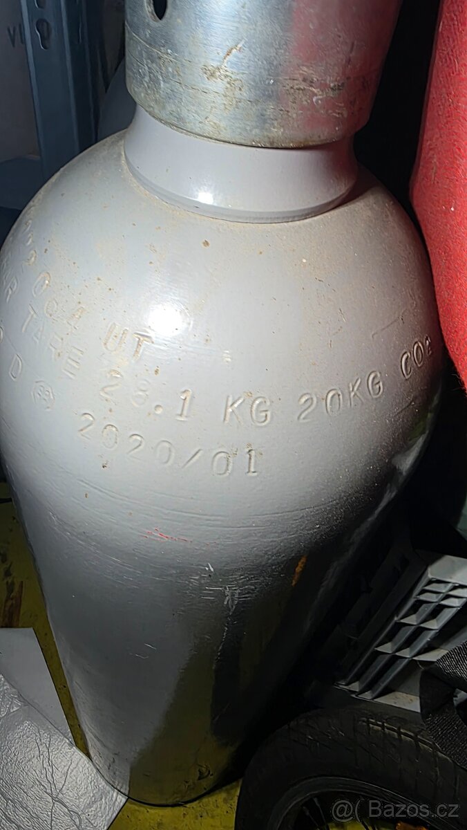 Tlaková lahev c02 20kg - 2