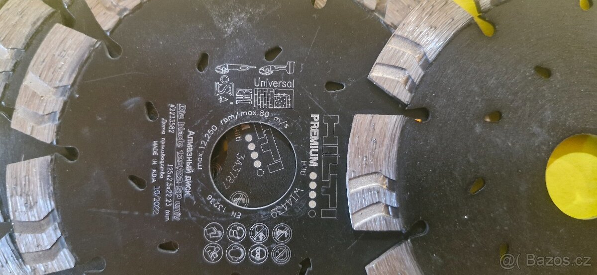 Diamant.kotouc 125x2.5x22.23 - 2