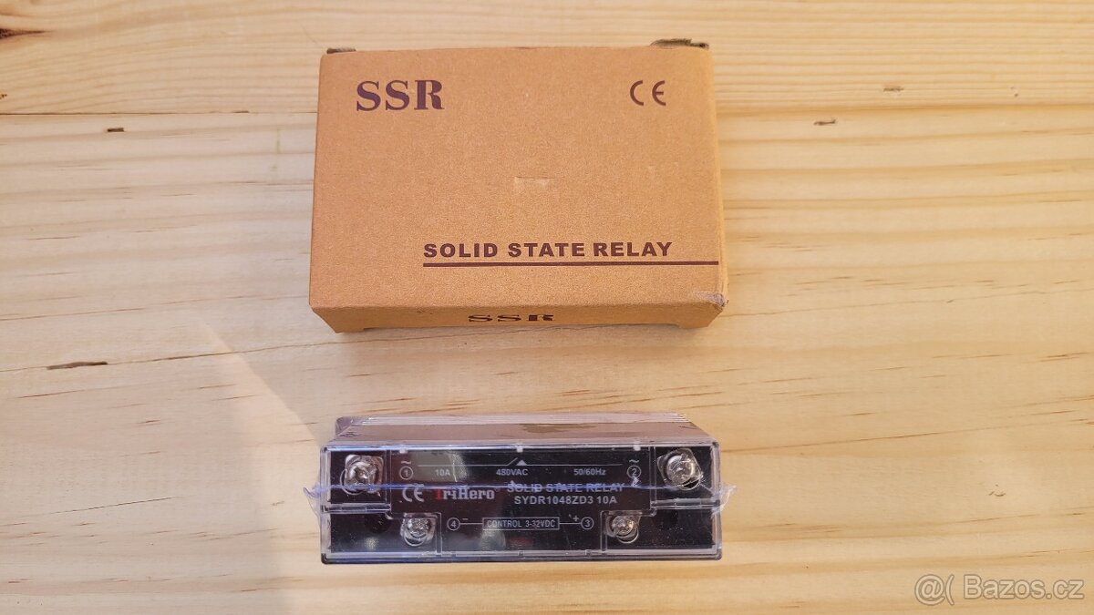 SSR Průmyslové relé DC, 10A - 2