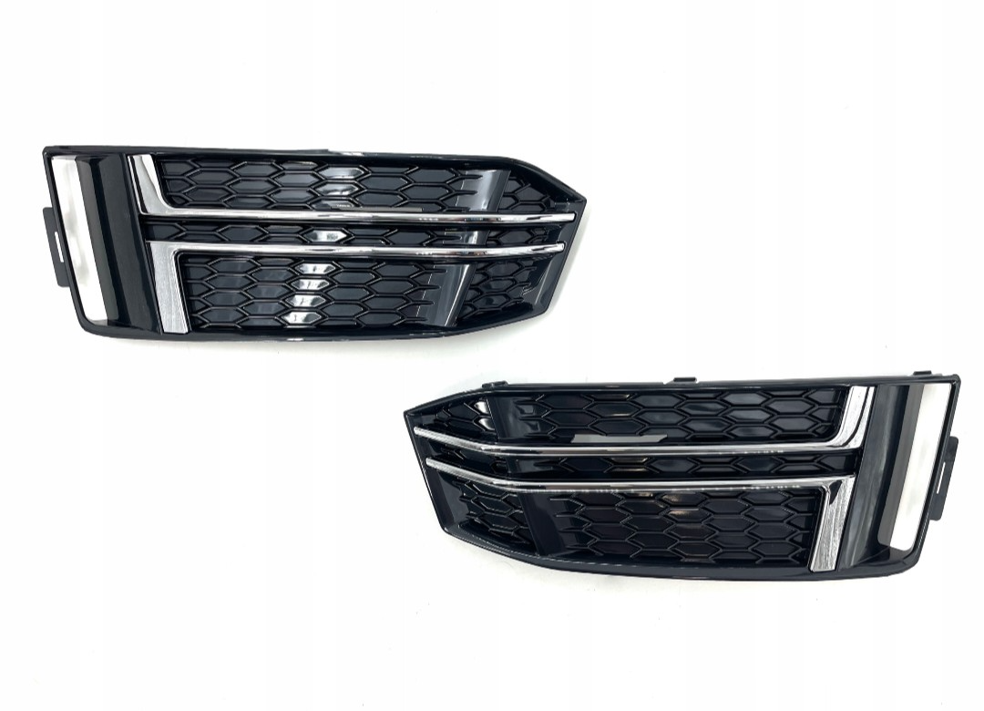 MŘÍŽKA NÁRAZNÍKU AUDI A4 B9 S-LINE - 2