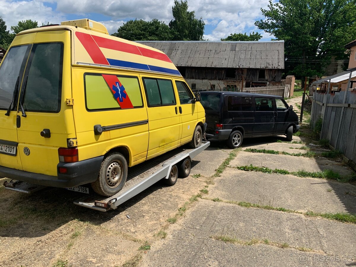 VW T 4 Transporter Caravelle Multivan syncro díly motoru AXL - 2