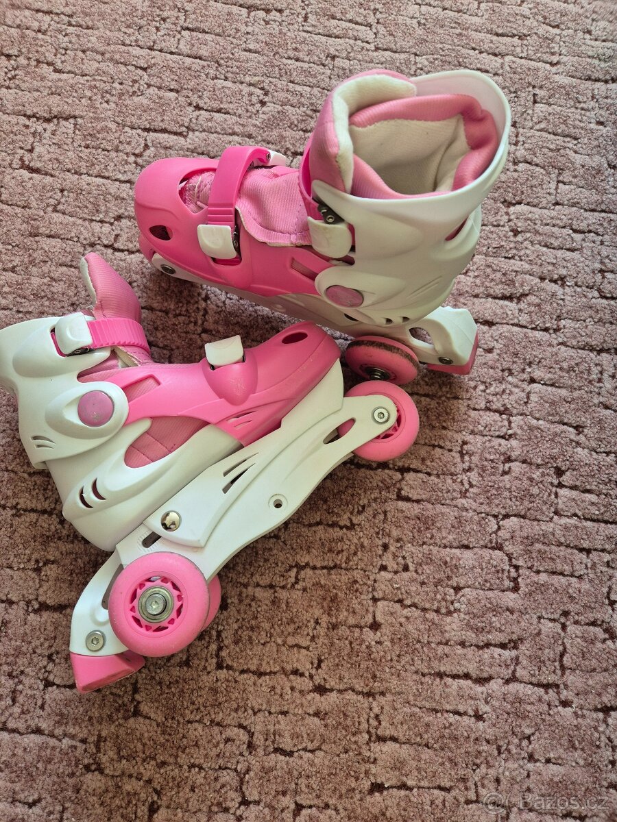 dětské brusle - set - 2