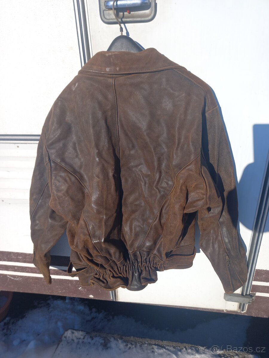 Hnědá kož.bunda - 2