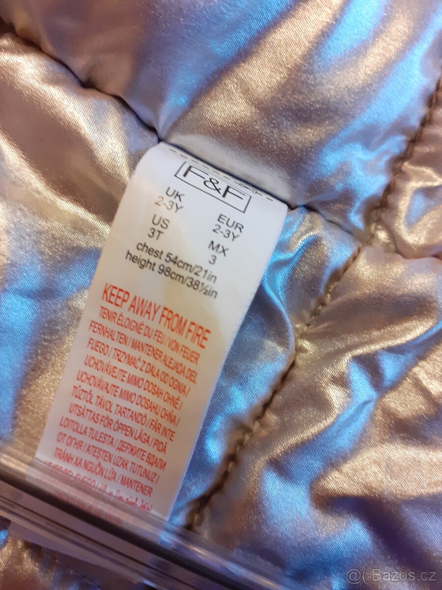 Oteplovačky a bunda vel.98 - 2