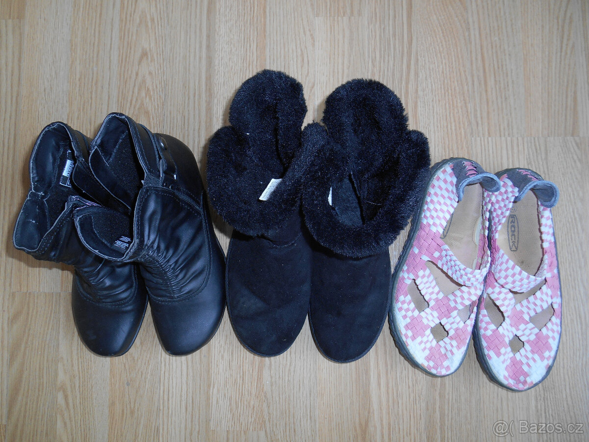 Dámské boty vel.37, dobrý stav - 2