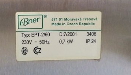 ohřívač talířů - 2