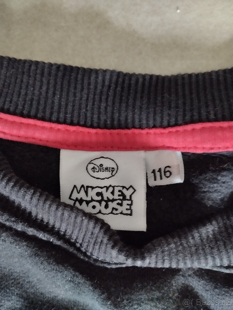 Mikina Mickey Mousse 116 - 2