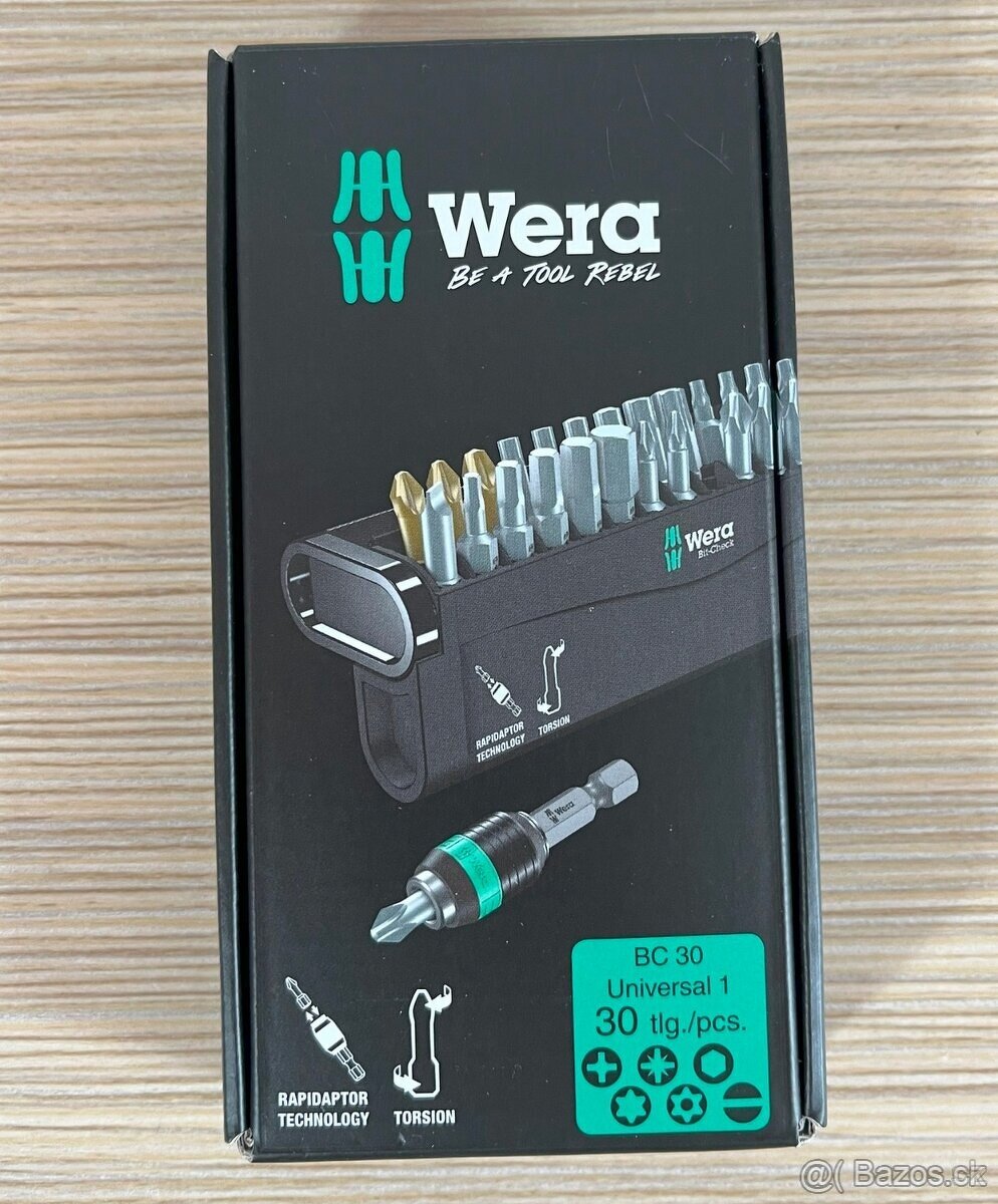 Wera sada bitov - BIT-CHECK 30 - 2