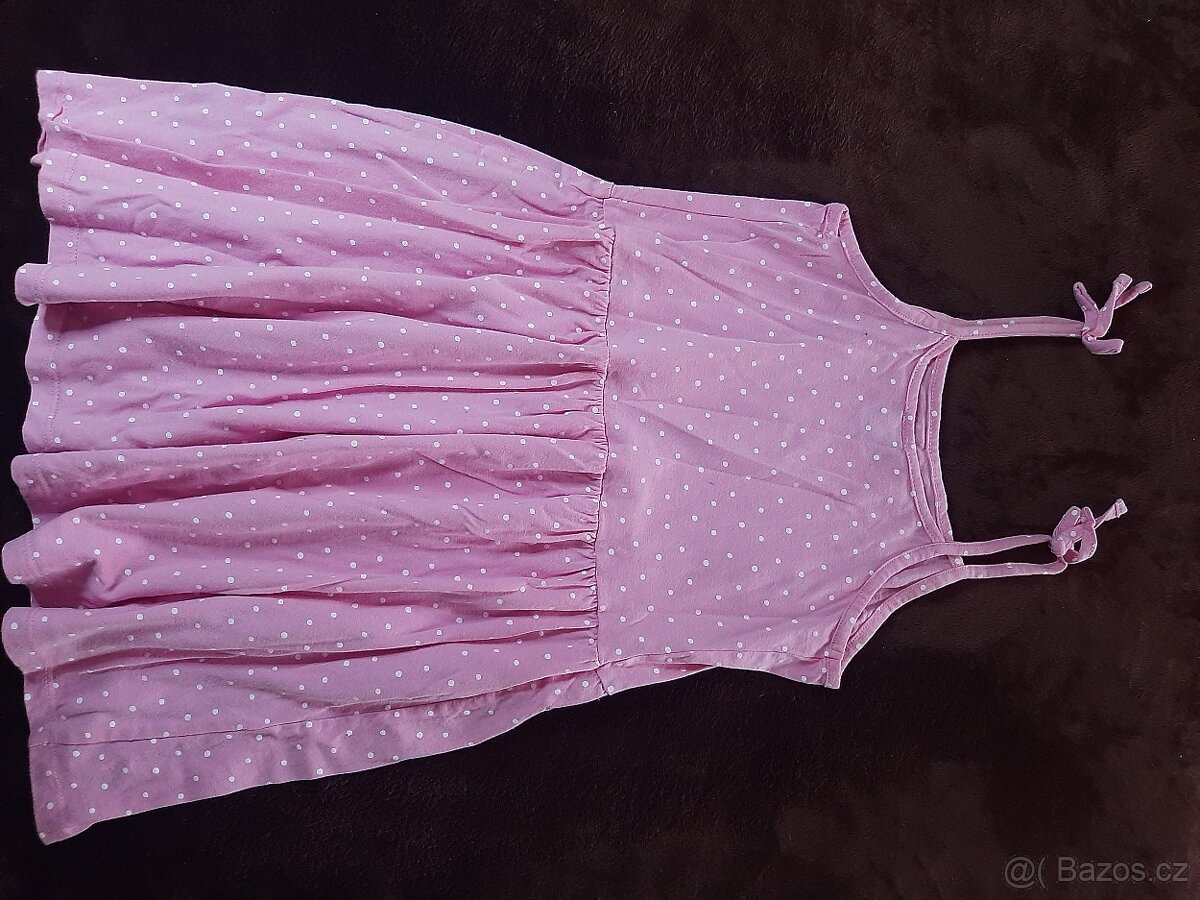 Dívčí letní šaty vel. 128,7-8 let - 2