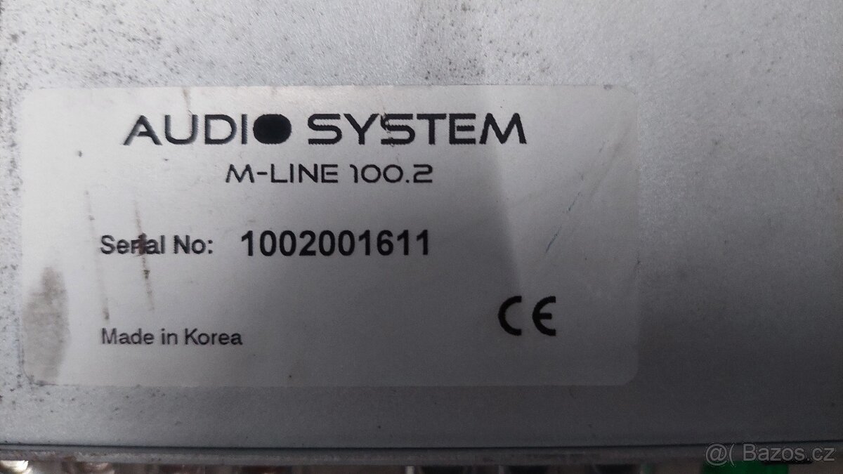 Zesilovač AUDIO SYSTEM M-LINE 100.2 - 2