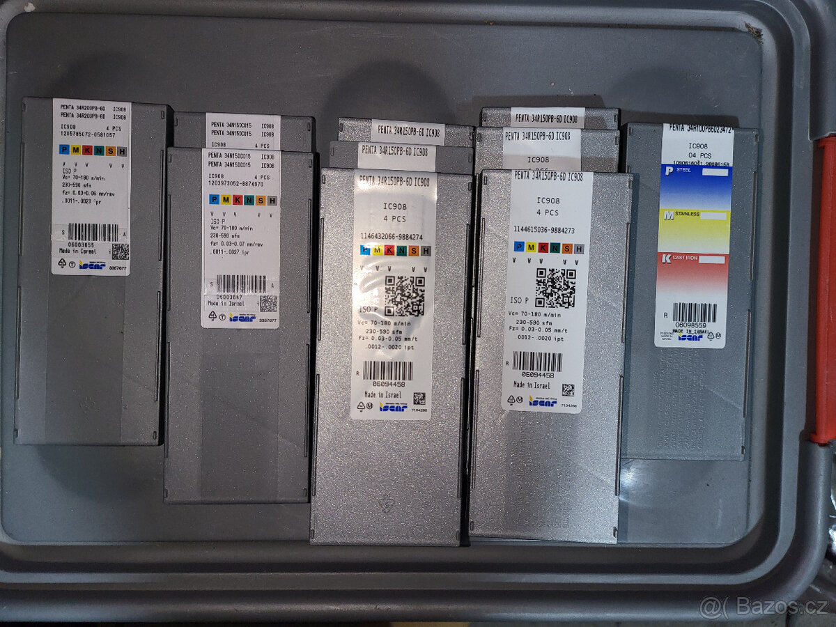 Iscar penta plátky 34R...+ drziaky - 2