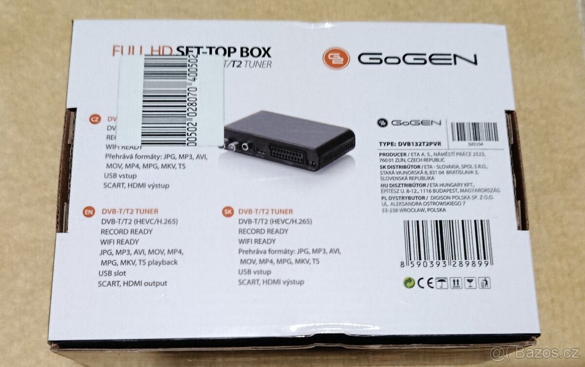 Set-top box GoGEN - 2