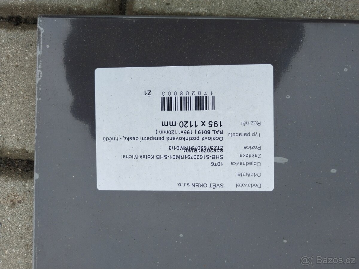 Venkovní parapety - 2