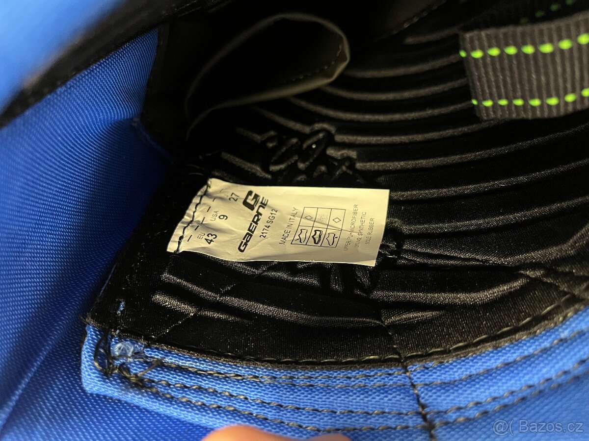 MOTOKROSOVÉ BOTY GAERNE SG 12 SOLID BLUE - velikost 43 - 2
