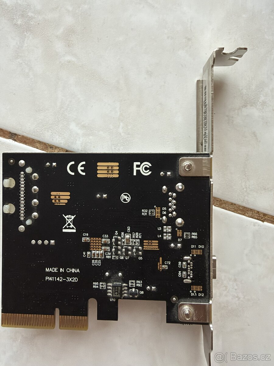 PCIe USB 3.0 karta – 2× USB 3.0 port - 2