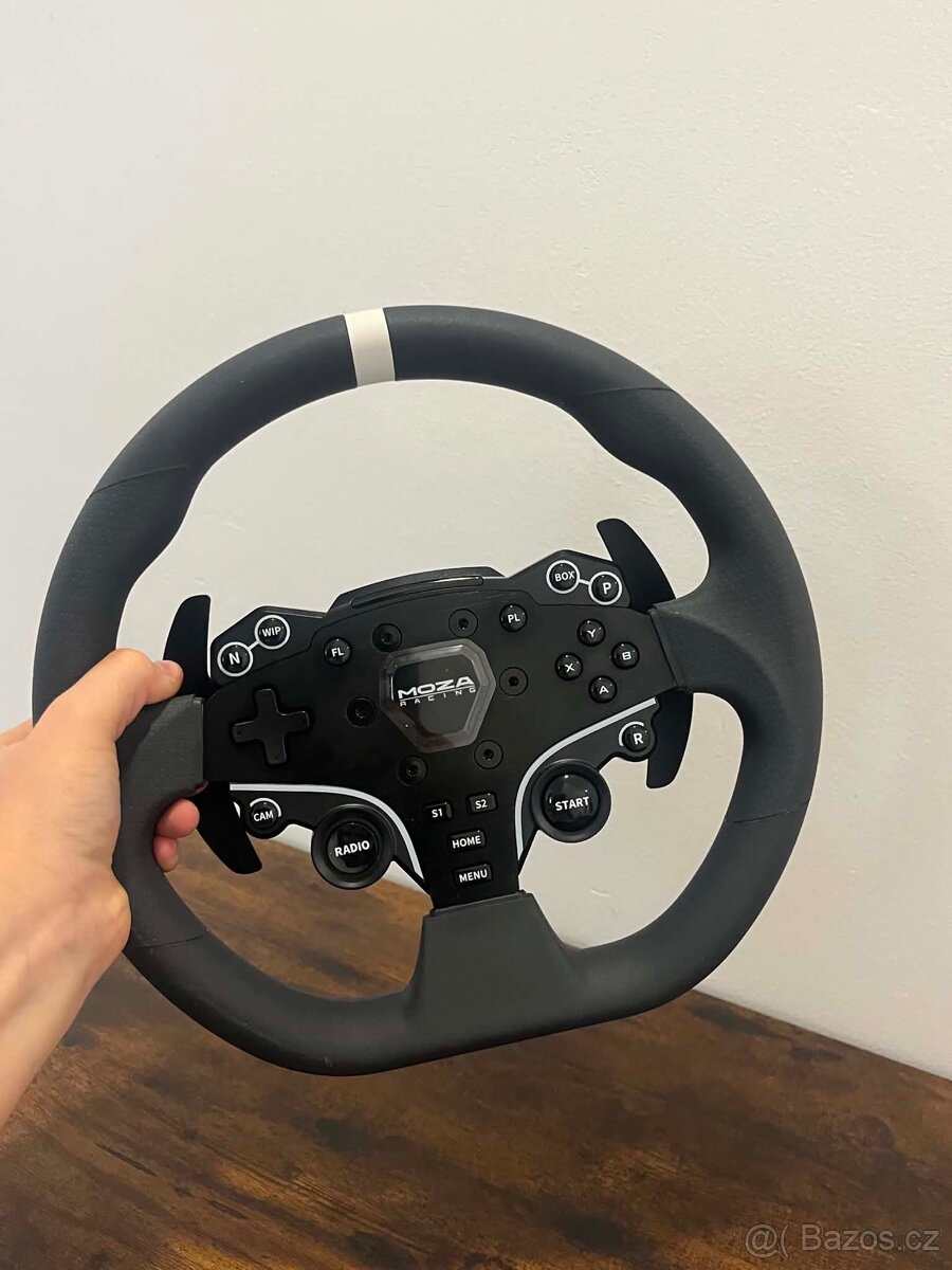 MOZA R3 bundle + ES Formula wheel mod + SR-P lite spojka - 2